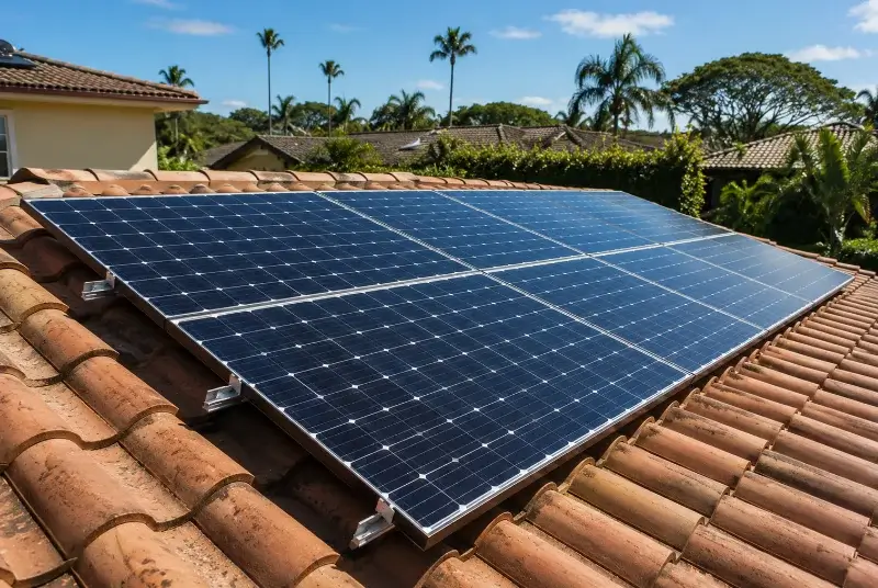 Installation de panneaux solaires à Saint-Gauzens